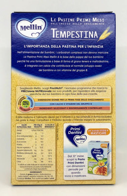 Mellin - Pastina Tempestina - 320g