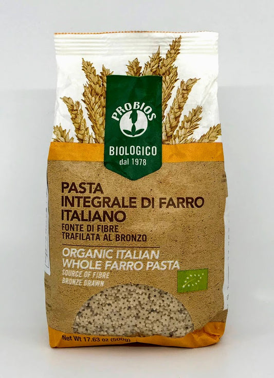 Probios -  Organic Farro Integrale Stelline - 500g (17.63 oz)