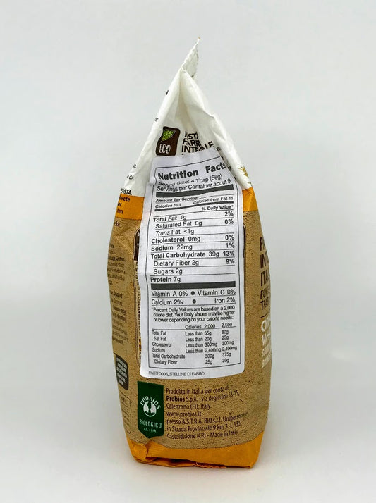 Probios -  Organic Farro Integrale Stelline - 500g (17.63 oz)