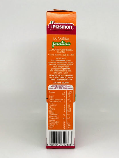 Plasmon - Baby Pastina Puntine (Da 6 Mesi) - 340g