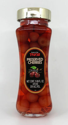 Toschi - Preserved Cherries in Liquor - Modi Jar- 470ml (15.89 oz)