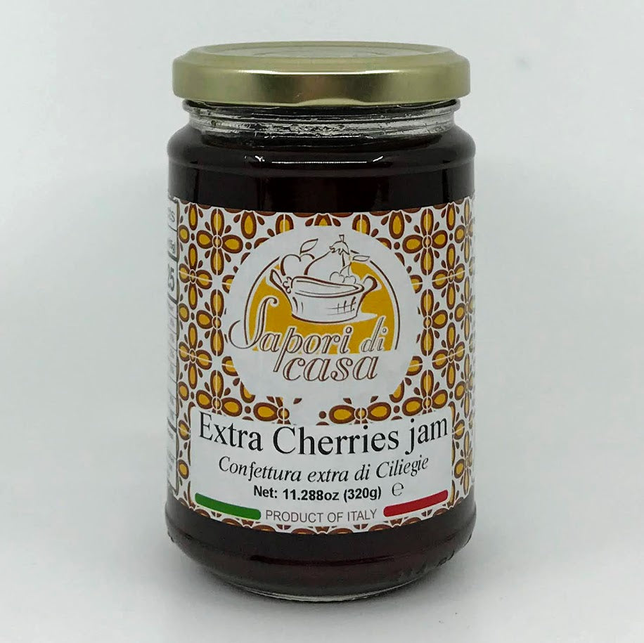 Sapori di Casa - Extra Cherries Jam - 320g (11.288 oz)