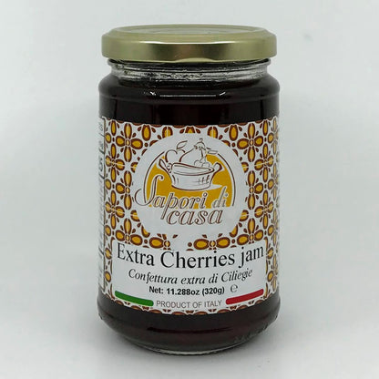 Sapori di Casa - Extra Cherries Jam - 320g (11.288 oz)