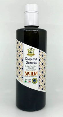 Voscenza Benerica - Sicilian Extra Virgin Olive Oil - 500ml - (16.9oz)