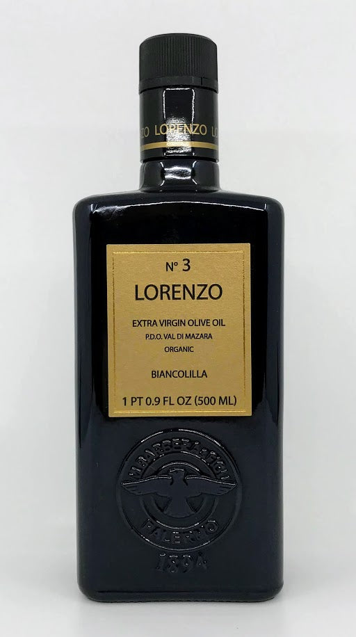 Barbera - Lorenzo #3 - Organic Extra Virgin Olive Oil - 500ml (16.9 fl oz)