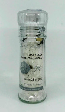 Tartufi Jimmy - Grinder Sea Salt with Grinder - 80g (2.8oz)