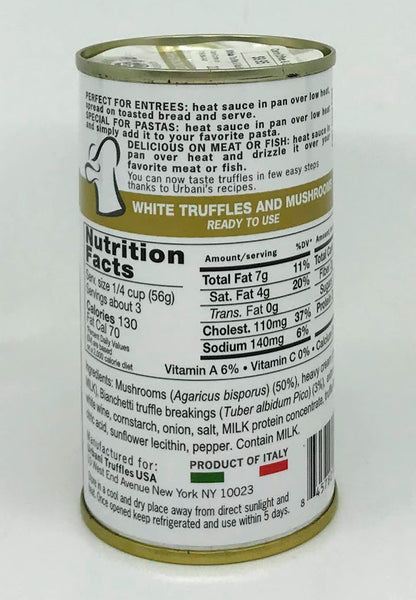 Urbani - White Truffles & Mushrooms - 180g (6.4oz)