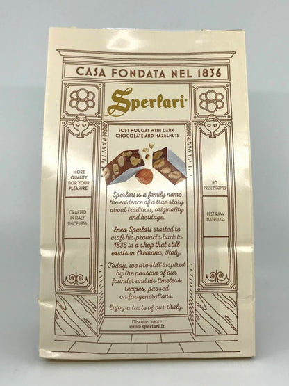 Sperlari - Cremonelli Mighty Bite - Nougat with Dark Chocolate and Hazelnut - 130g (4.6 oz)