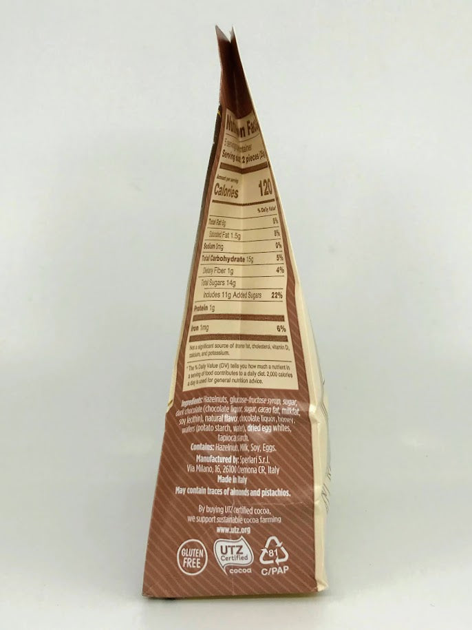 Sperlari - Cremonelli Mighty Bite - Nougat with Dark Chocolate and Hazelnut - 130g (4.6 oz)