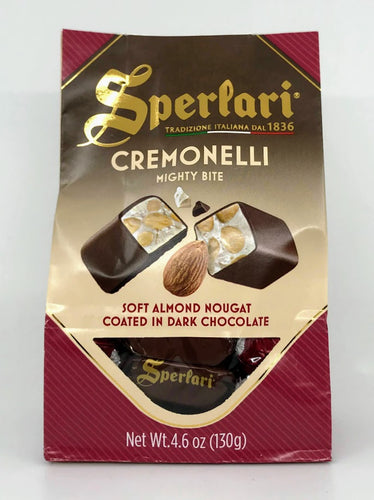 Sperlari - Cremonelli Mighty Bite - Nougat with Dark Chocolate - 130g (4.6 oz)