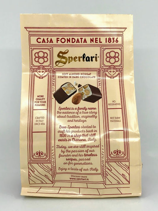Sperlari - Cremonelli Mighty Bite - Nougat with Dark Chocolate - 130g (4.6 oz)