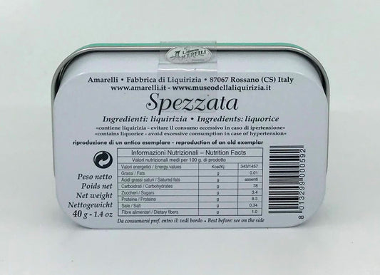 Amarelli - Liquirizia Garantita Pura - Medaglia - 40g