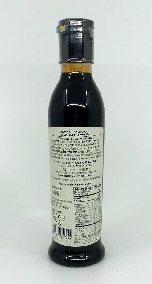Pontevecchio - Crema di Balsamico Affumicato - 220g (7.76 oz)