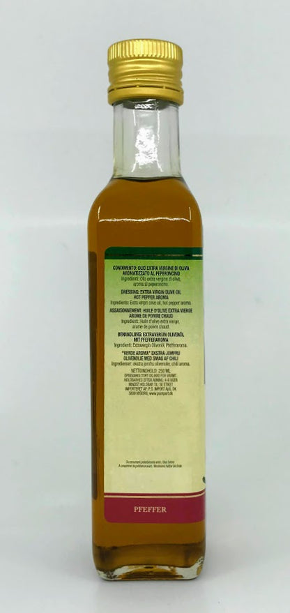 Cinquina - Hot Pepper Olive Oil - 250 ml (8.5 oz)