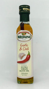 Monini - Garlic & Chili Olive Oil - 250 ml