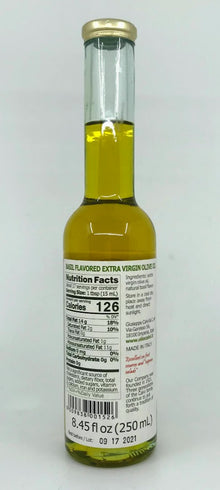 Calvi - Basil Flavored Extra Virgin Olive Oil - 250ml (8.45 fl. oz)