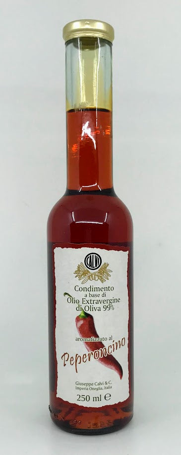 Calvi - Red Pepper Flavored Extra Virgin Olive Oil - 250ml (8.45 fl. oz)