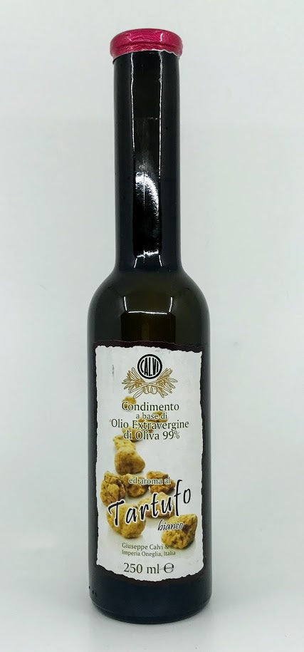 Calvi - White Truffle Flavored Extra Virgin Olive Oil - 250ml (8.45 fl. oz)