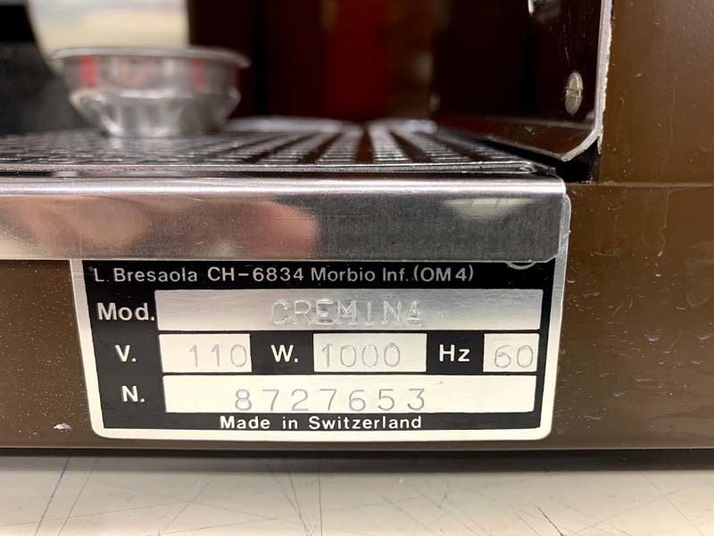 SOLD - Refurbished Cremina 1987 (shipping included*)