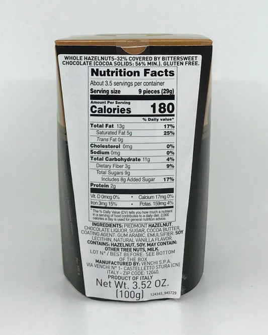 Venchi - Dragees Nocciole - 100g (3.52 oz)