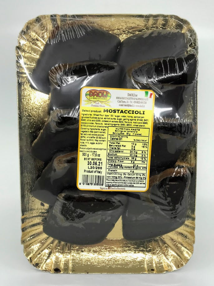 Daoli La Biscotteria - Mostaccioli - 500g (17.6 oz)
