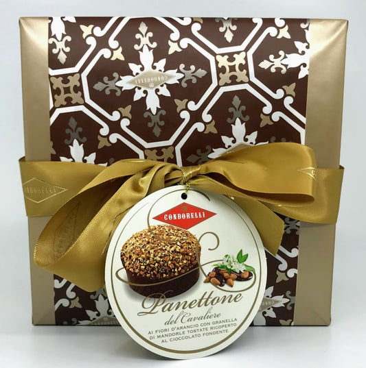 Condorelli - Panettone Del Cavaliere - Chocolate - 1000g (2.2 lbs)