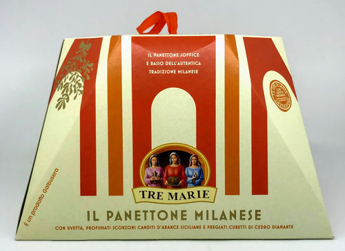 Tre Marie - Milanese Panettone - 1000g (2.2 lbs)