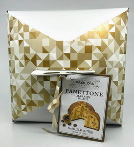 Panettone artisanal aux marrons glacés - Emballé à la main - 750g - Azienda  Agricola Marco Bozzolo