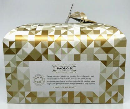 Paolo's - Panettone With Marron Glace' - 750g (26.45 oz)