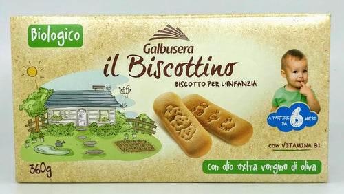 Galbusera - Organic Baby Biscuits - 360g