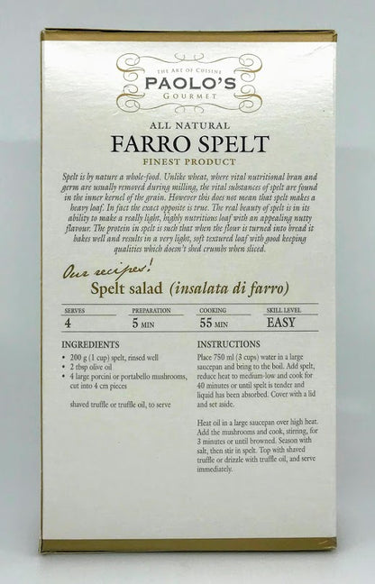 Paolo's - Farro Spelt - 500g