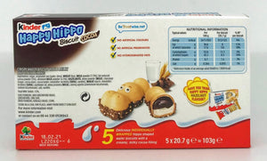 Kinder - Happy Hippo Cacoa Cream Biscuits - 103g