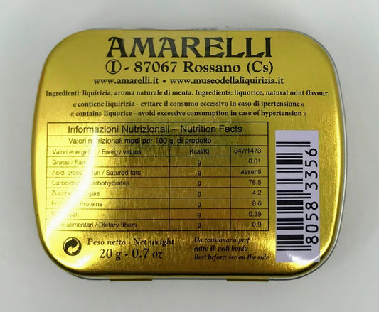 Amarelli - Nanetti Liquorice - 20g (0.7 oz)