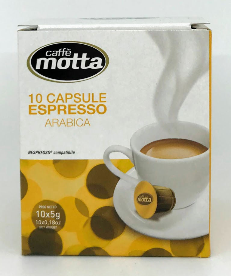 Caffe Motta - Espresso Arabica Nespresso Capsules (10 Capsules)