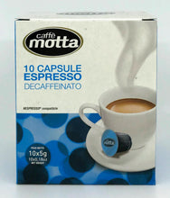 Caffe Motta - Espresso Decaf Nespresso Capsules (10 Capsules)