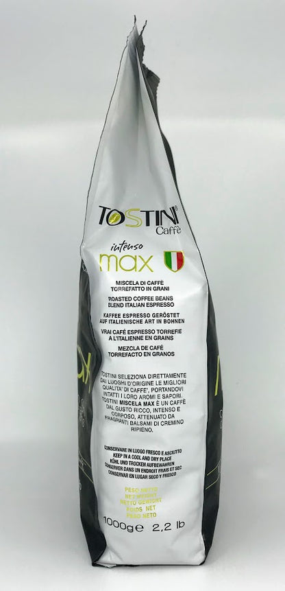 Tostini Caffe' - Intenso Max - 1000g (2.2 lb)