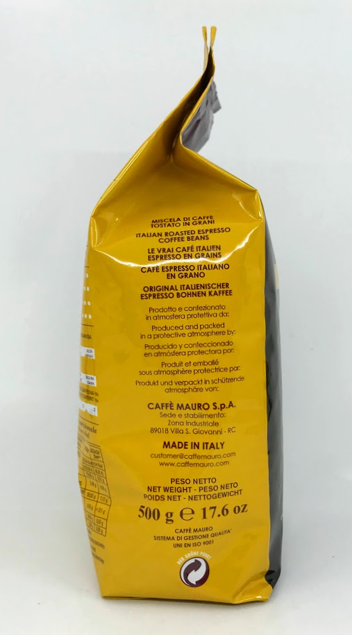Espresso Beans Bag Caffe Mauro