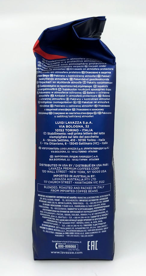 Lavazza Top Class Espresso Whole Beans 2.2 lb Bags