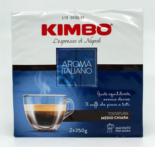 Kimbo Aroma Italiano Brick - Double Pack (2x250g) Medium Roast