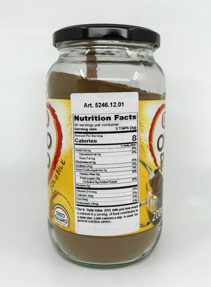 Crastan - Orzo Pupo - 200g Solubile Jar