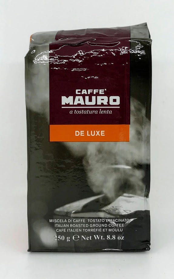 Mauro - De Luxe Blend - Ground Espresso - 8.8oz Brick