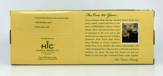 Fante's - Papa Francesco - Rotary Cheese Grater