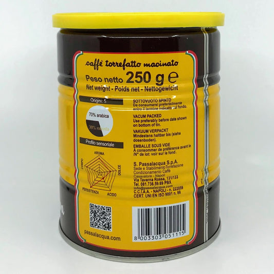 Passalacqua - Miscela di Caffe' Cremador - Ground for moka - 8.8oz