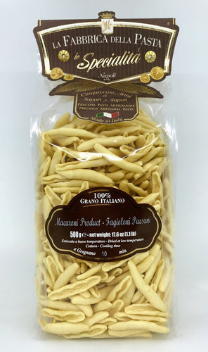 La Fabbrica Della Pasta Di Gragnano - Macaroni Fagioloni Paesani - 500g (17.6 oz)