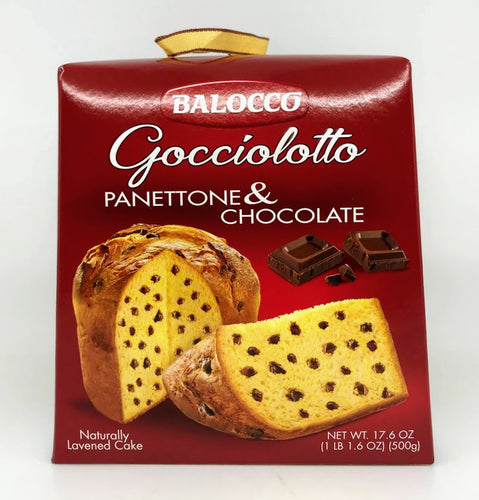 Balocco - Gocciolotto - Panettone & Chocolate - 500g (17.6 oz)