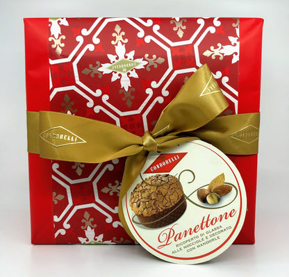 Condorelli - Panettone Wrapped - Ricoperto alle Nocciole - 1000g (2.2lb)
