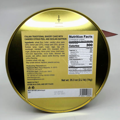 Fiasconaro - Dolce & Gabbana Panettone - 35.3 oz (2.2lbs)