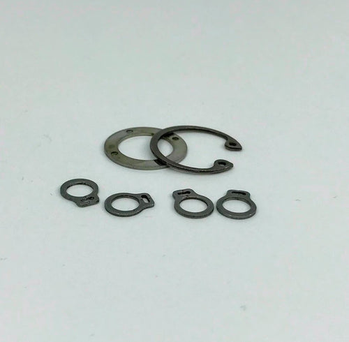 2 Pin + 4 Circlips for Olympia Fork (04.0135.00.00)