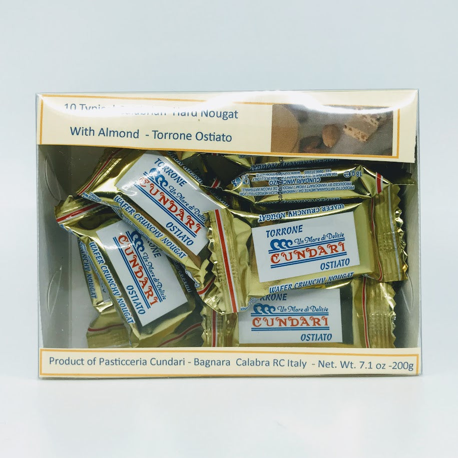 Cundari - Typical Calabrian Hard Nougat - 200g (7.1oz)