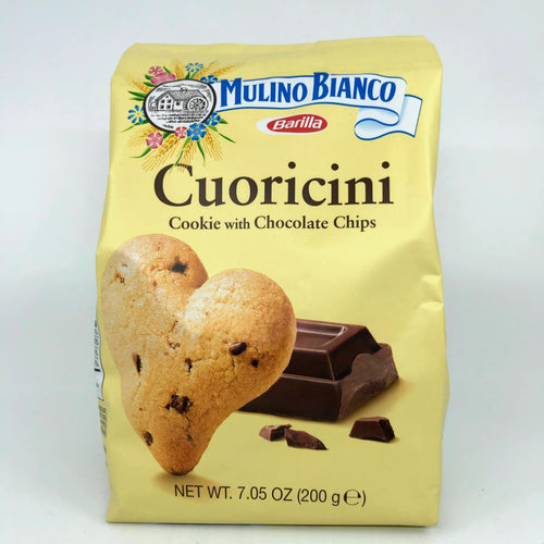 Mulino Bianco - Cuoricini - Cookie With Chocolate Chip - 200g (7.05oz)